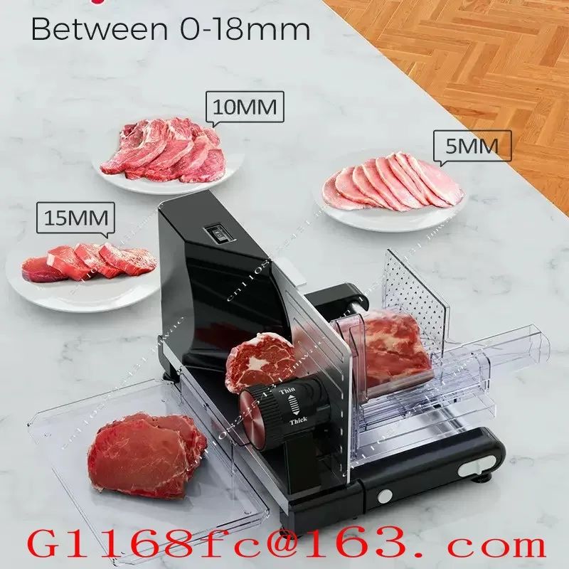 110V 220V Multi Functional Foldable Meat Slices, Fruit and Vegetable Household Frozen Meat Stainless Steel Cutting Machine Parts