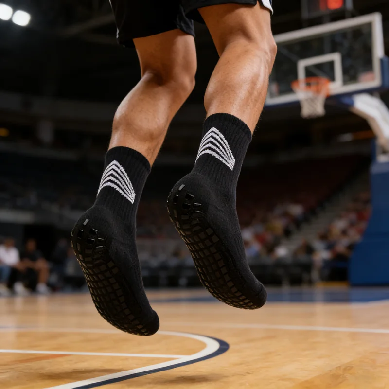 

Дышащие носки с ручкой для мужчин и женщин, нескользящие противоударные футбольные бейсбольные носки