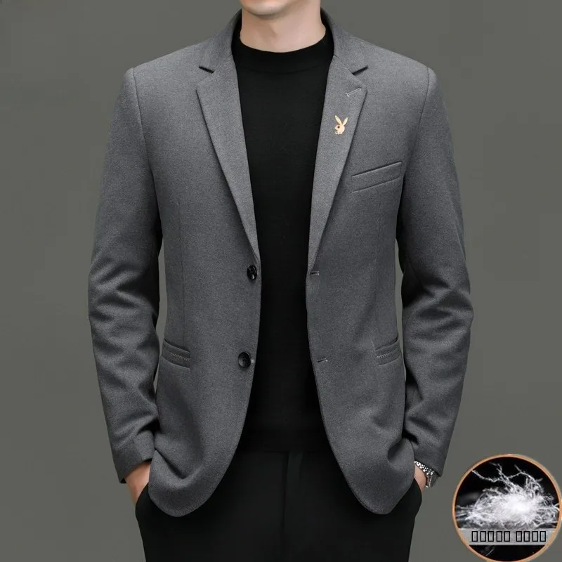 

Men's down Jaet Winter New Sle Korean Version Slim Fit Fce Casual Youth Trendy Small Suit Faionable Ci Sle