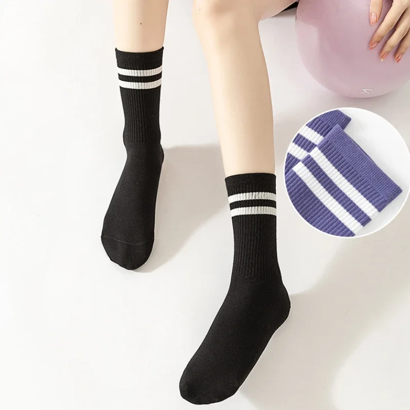 Socks Anti-slip Professional Sports Running Socks Men Women Cotton Short Yoga Pilates Socks Indoor Dance Fitness Floor Socks