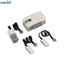 MOC Buiding Blocks Power Bulk Compatible with Programming Robot Kit 20841 20844 45300 19071 Hub/Medium Motor/Tilt/Motion Sensor