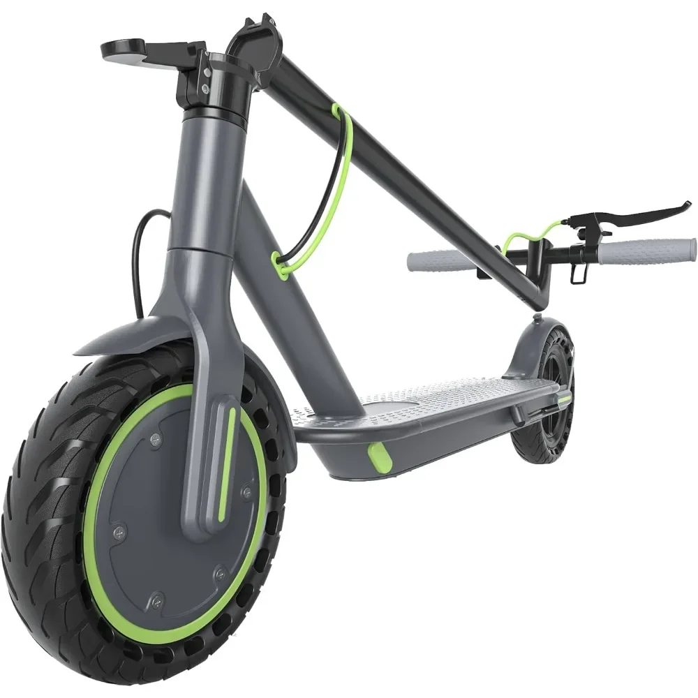 

Electric Scooter for Adults - 8.5" Solid Tires, 350W Motor, Up to 19 MPH and 12 Miles Long-Range Commuting Folding E-Scooter wit