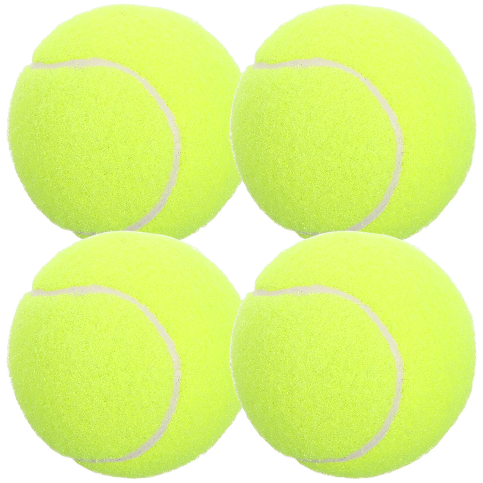 

4pcs Soft Tennis Ball Protectors For Furniture Legs Table Chair Cabinet Feet Floor Protection Pads No Cutting Required Precut