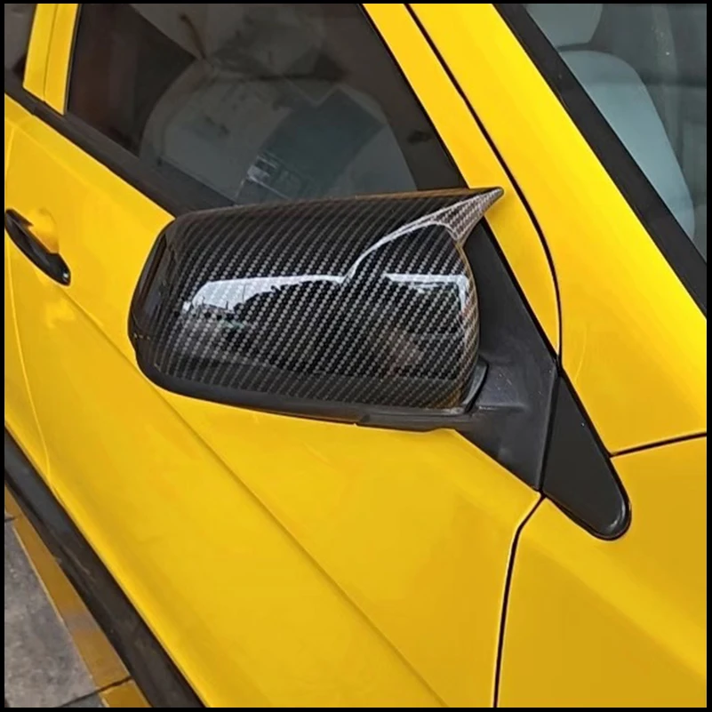 

FOR Mitsubishi Lancer X EVO 10 EX 2008-2016 DOOR SIDE WING REARVIEW MIRROR COVER STICKER TRIM Car Styling Auto Accessories