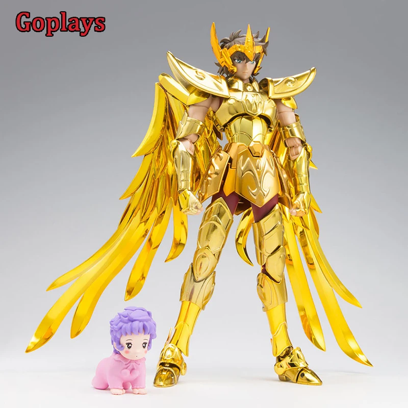 

Bandai Original Saint Seiya Cloth Myth EX Sagittarius Aiolos Revival Ver Baby Athena Included Armor Figure Model Toys in stock