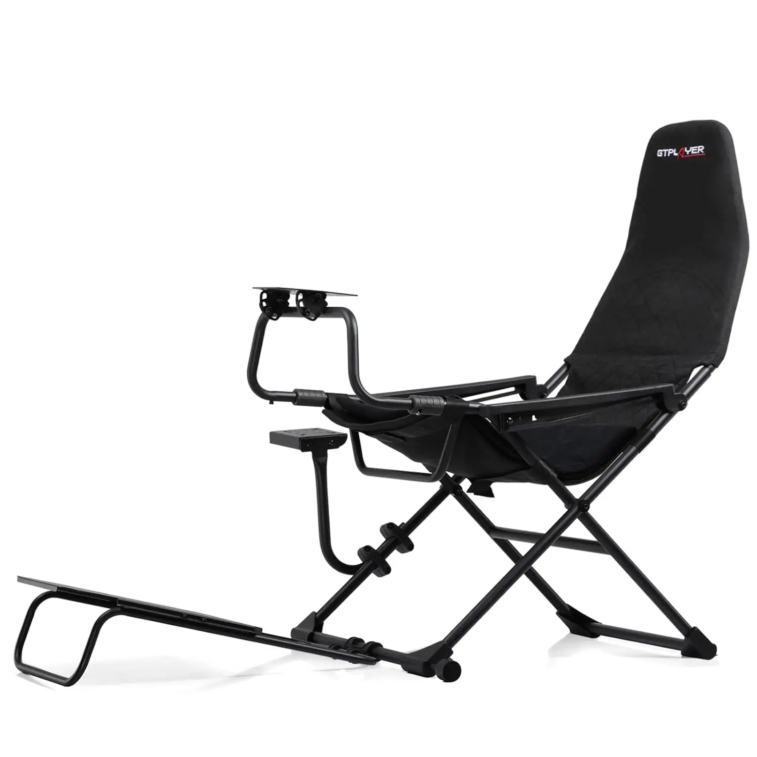 Sim Racing Cockpit Foldable & Adjustable for High Performance Sim Racing Compact & Flexible Supports All Steering Wheels &