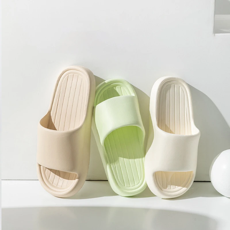 

Female Eva 2023 Summer Soft Sole Indoor and Outdoor Wearing Home Bathing Non Slippery Couple Slippers