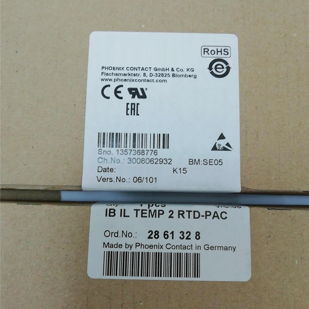 2861328 For Phoenix Analog Module IB IL TEMP 2 RTD-PAC