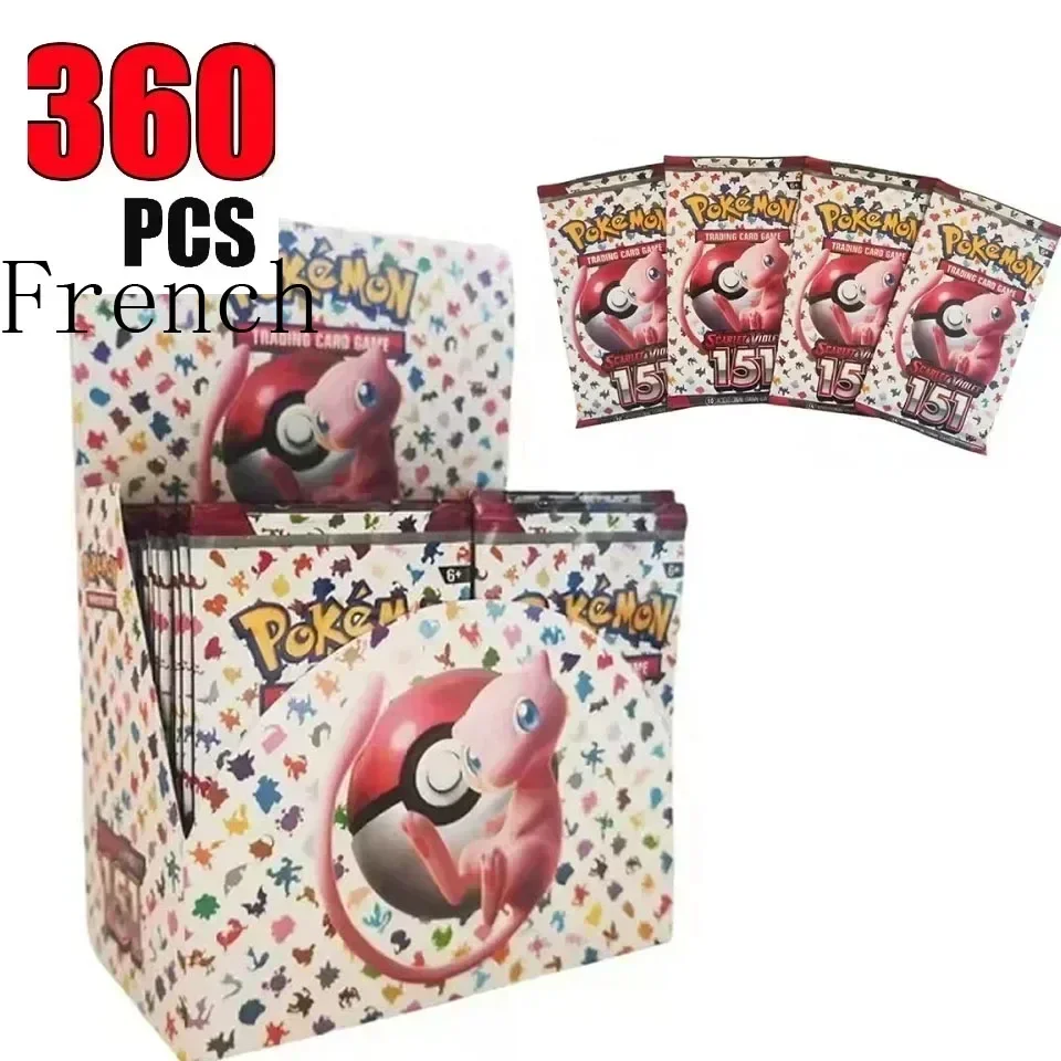 

*360Pcs French Pokémon TCG: Ecarlet & Violet Etsncelles Astral Radiance Obsidian Flames Booster Box Pokemon Cards 36 Pack Box***