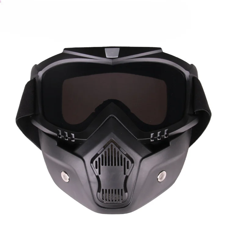 Moto Mountain Off road Track Rider Mask parabrezza occhiali antiappannamento Harley Mask