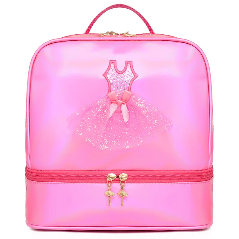 Sac à dos d'école polyvalent pour enfants, sac de rangement de danse pour enfants, sac de maternelle princesse, sac de ballet pour filles, mode pour enfants, nouveau