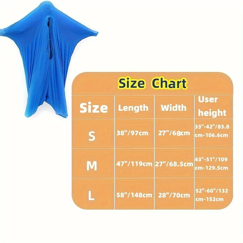 Dynamic Movement Stretchable Sensory Full Body Sock for Kids Sensory Body Sack Body Pod Calming Therapy Blanket