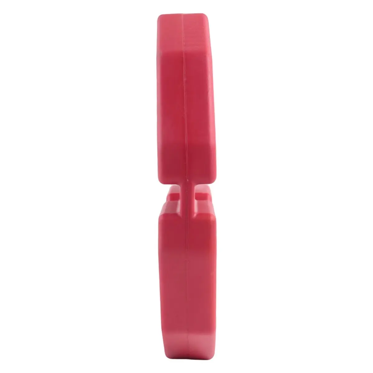 [MEGAL SALE]1Pcs Gym Micro-Type Plates Dumbbell Fractional Weight Plate Rubber Fractional Weight Plates Add-on Change Red 1KG