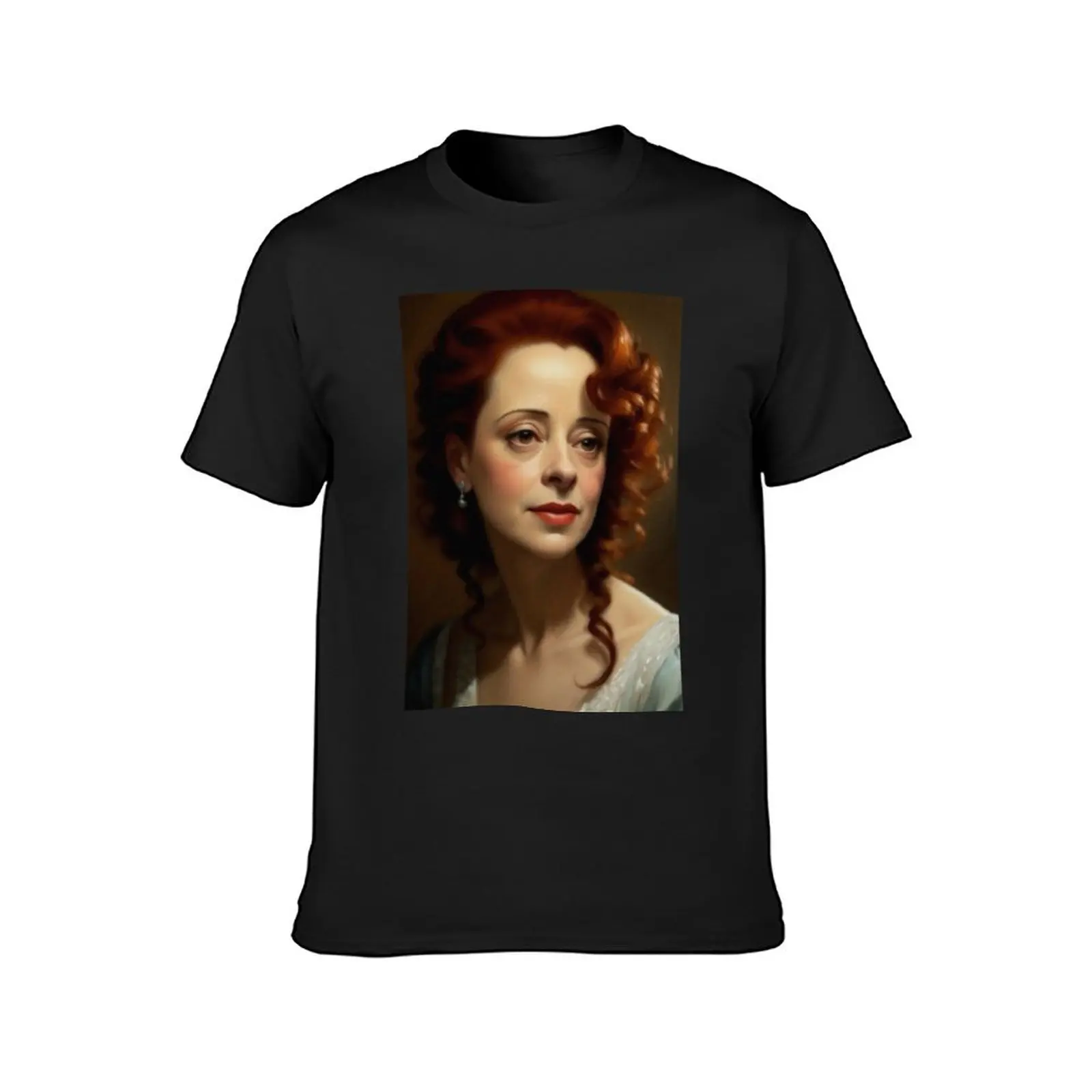 Elsa Lanchester, Actress T-Shirt Short sleeve tee Aesthetic clothing blacks for a boy Men's t shirts