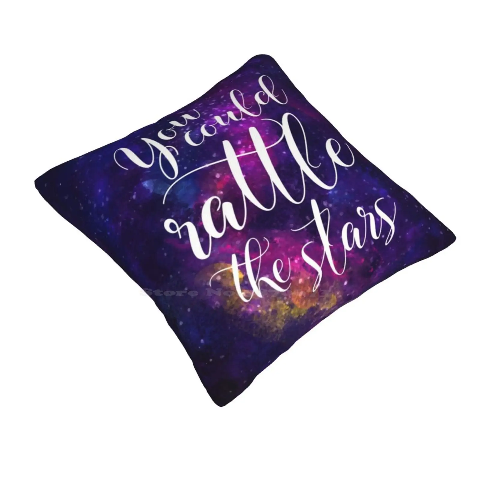 You Could Rattle The Stars-Sarah J Maas Bedroom Office Hug Pillowcase Bookstagram Sarah J Maas Throne Of Glass Book Quotes