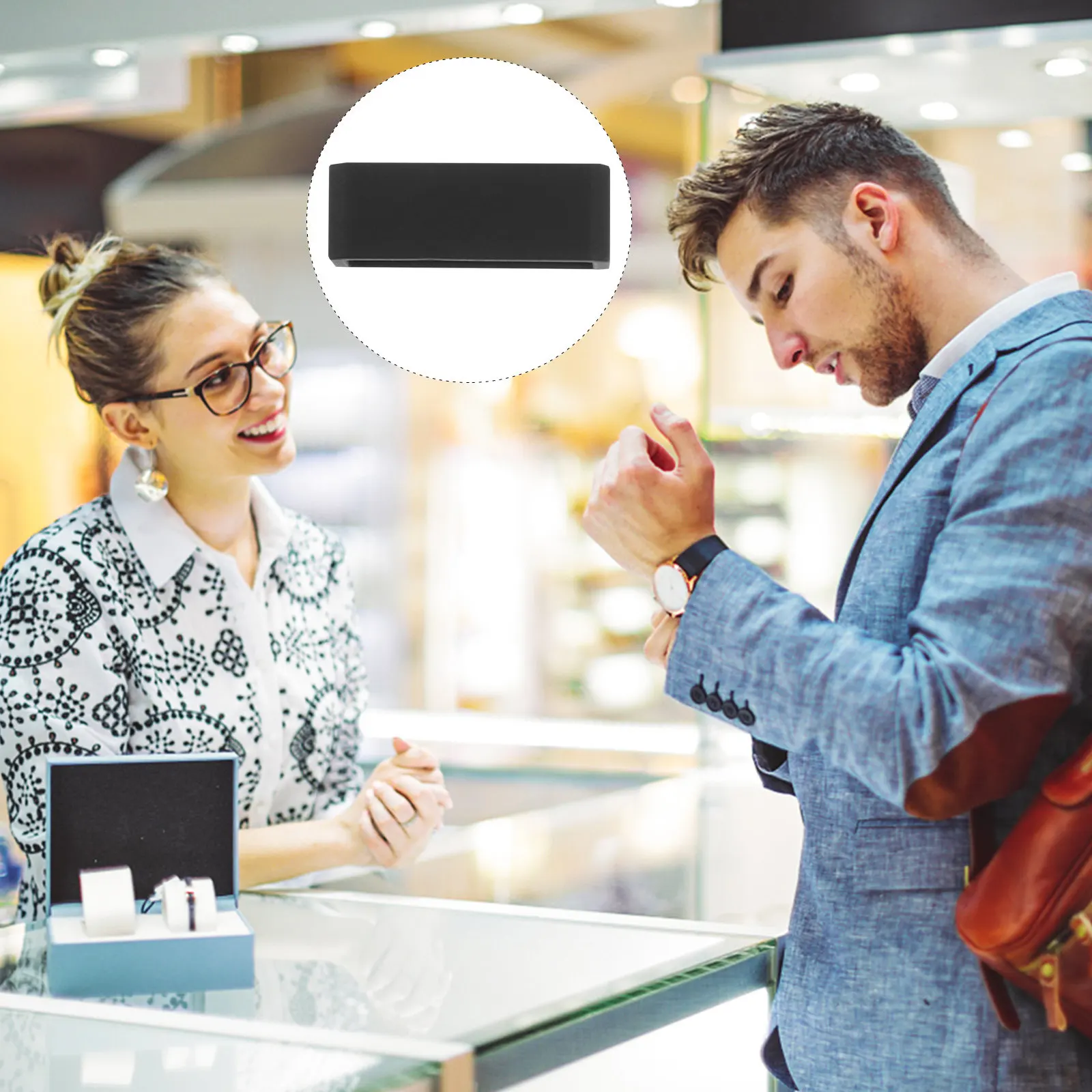 

16Pcs Premium Silicone Watchband Keeper Flexible Easy-Store Watch Band Loop for Secure Watch Strap Retention Wristband Loop