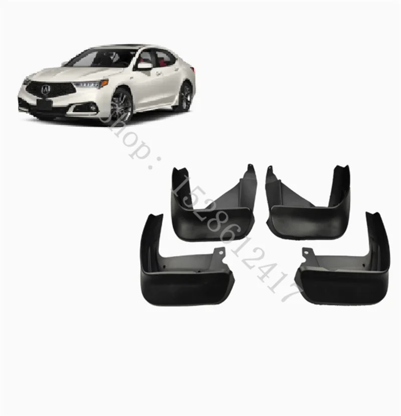 For Acura TLX-L TL 2012-2024 Car Accessories High quality plastic plastic Mud Flaps Splash Guard fender Styling