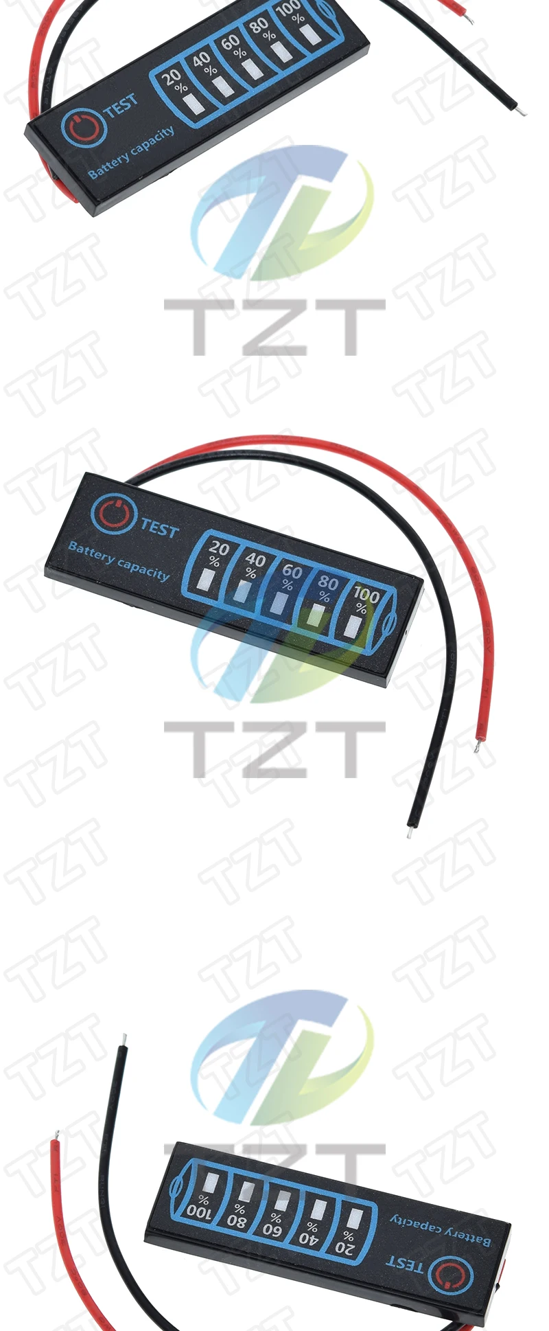 1S-8S 18650 Li-Ion Lipo Lithium 5-30V Blei-Säure-Batterie-Ladezustandsanzeige Tester LCD-Anzeige Messgerät Modul Kapazität Spannungsmesser – Detail 4
