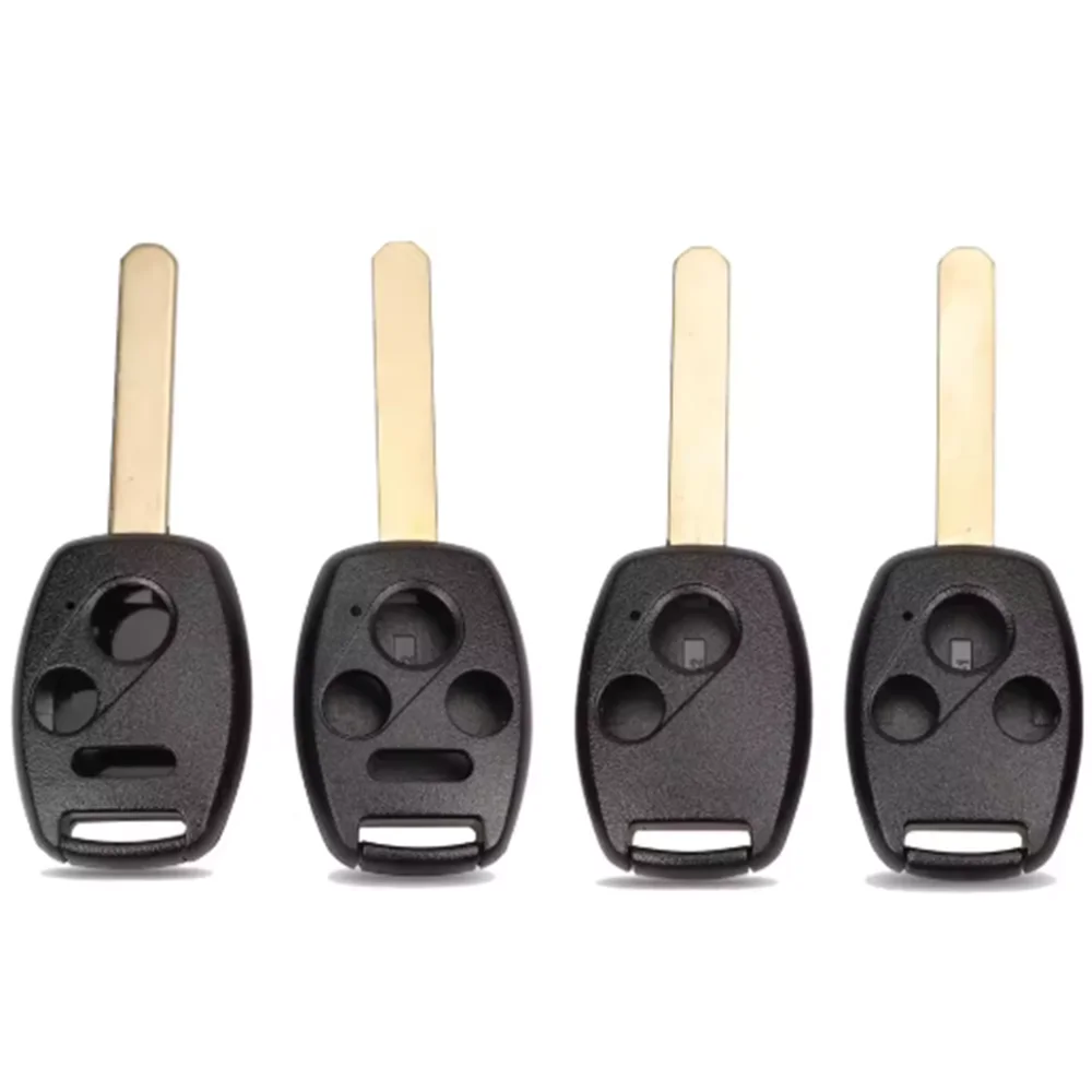 20PCS 2 /2+1 /3 /3+1 Buttons Car Key Case Shell Remote Fob Cover For Honda Cr-V Civic Insight Ridgeline 2003 2008 2009