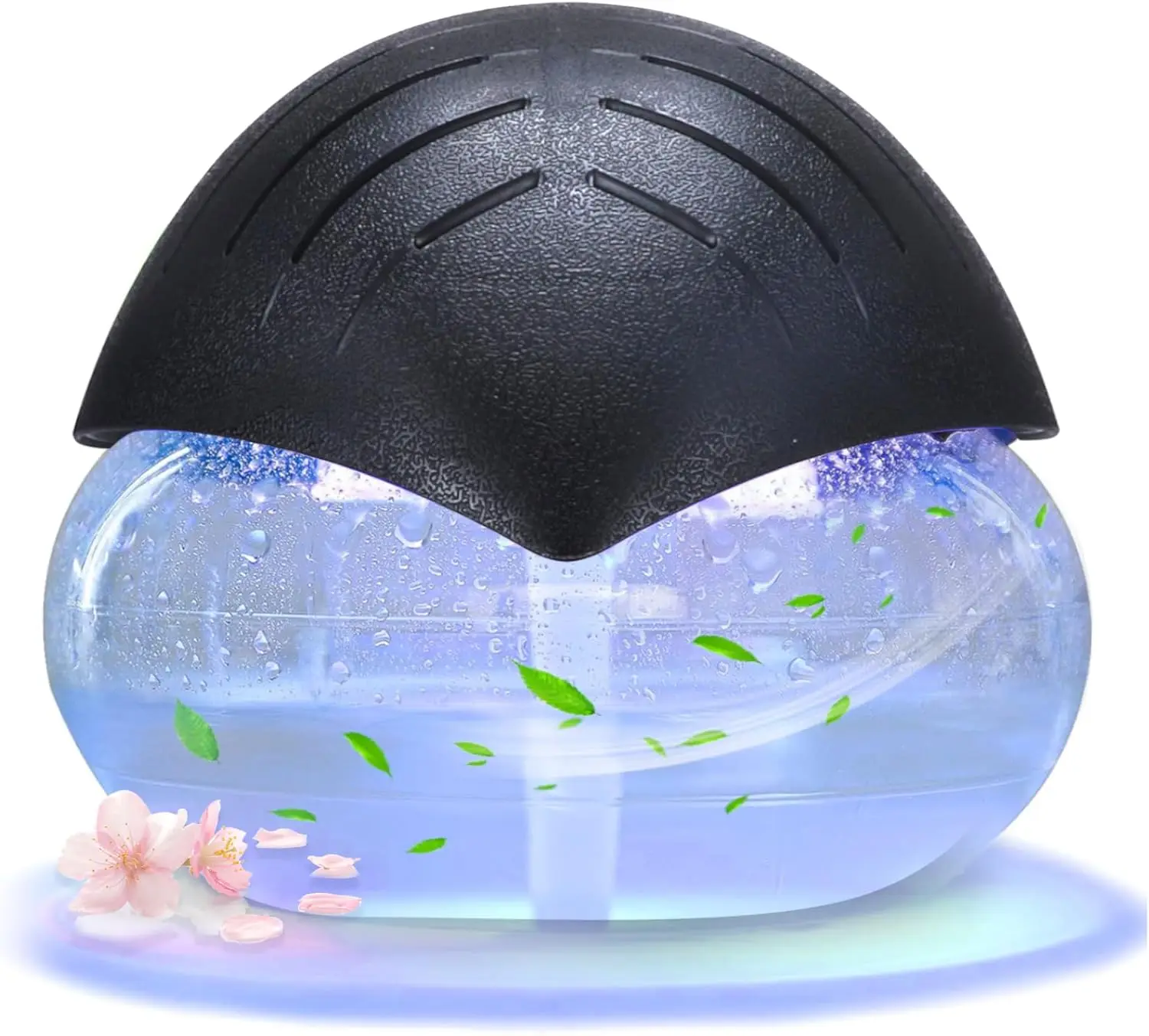 Water-Based Purifier, Water Filter Air Washer For Home and Office - Essential Oil Aroma Diffuser With 7 LED Color Night Light -