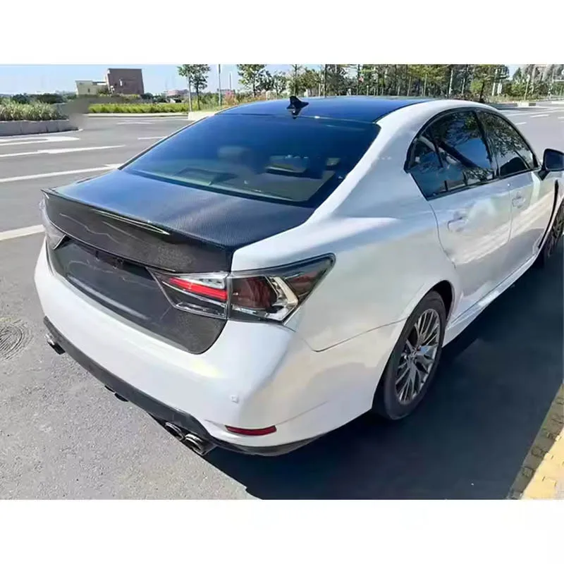 

Для Lexus GS250 GS350 GS450 2012-2018 спойлер багажника из углеродного волокна багажник автомобиля Lexus GS Body Kit