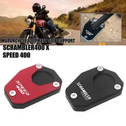 FOR Triumph speed400 scrambler400x Speed 400 Scrambler 400x 2024 Motorcycle accessories Foot rest side support