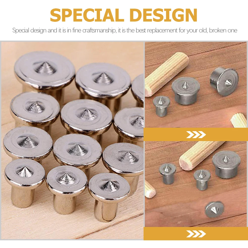 

Multi-Sizes Wooden Board Positioning High Grade Steel Dowel Center Transfer Plugs Chrome-Plated Wear-Resistant for