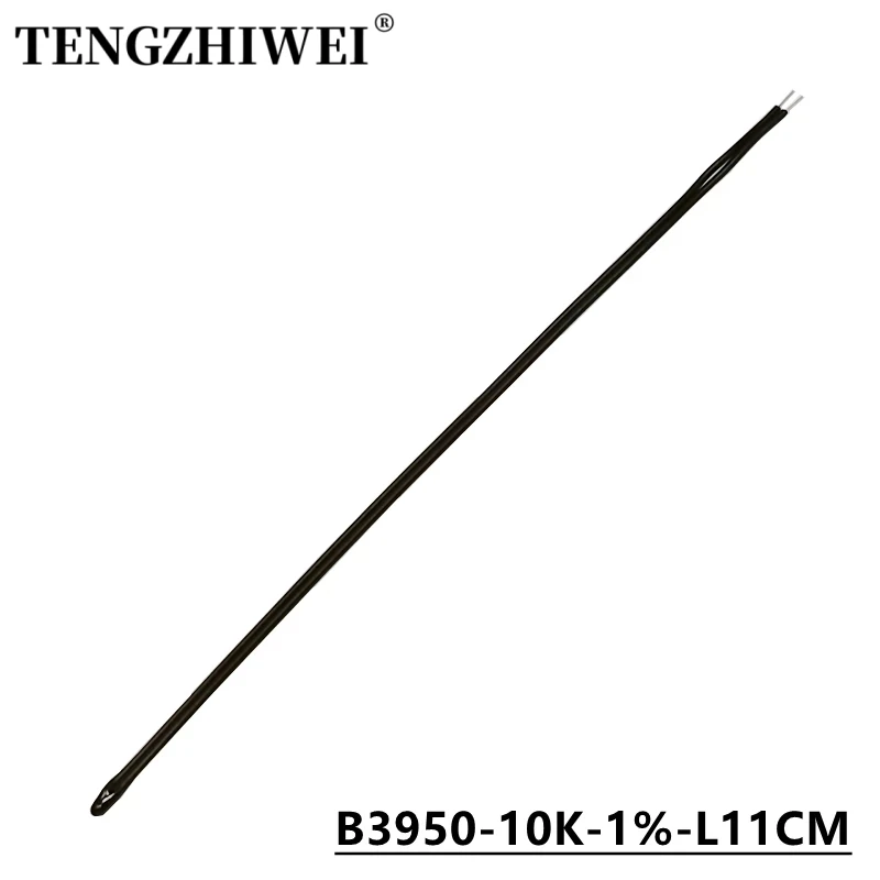 10PCS NTC Thermistor Temperature Sensor B3950 10K 1% Air Probe Air Conditioning Probe 10CM