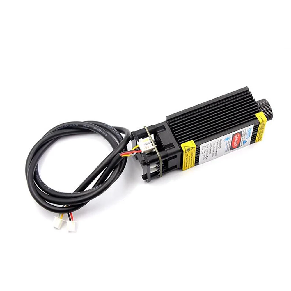 488nm 80mW 12V Sky Blue Dot Laser Diode Module With Fan TTL Modulation DIY