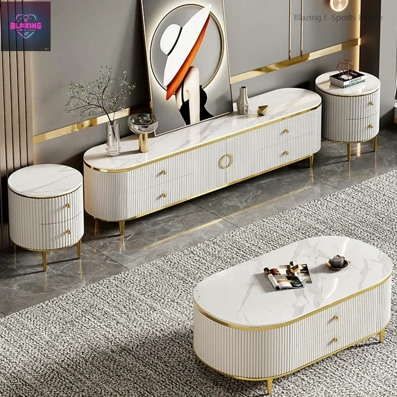 Modern Furniture Retro Tv Organizer Room Folding Space Savers Nordic Replica Design Table Console Tv Mueble Cabinet Hanging