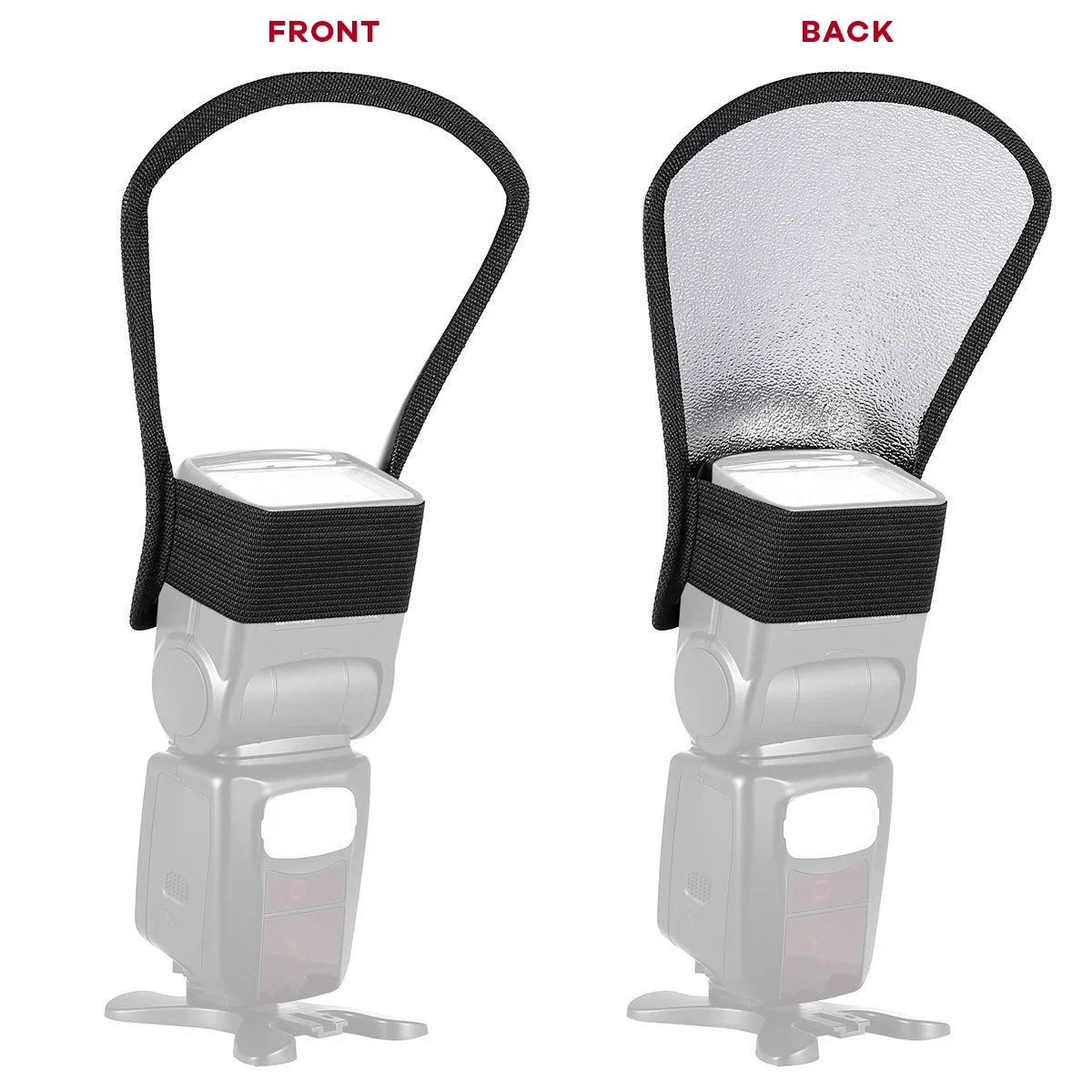 Difusor de tarjeta de rebote Reflector speedlite Flash Universal