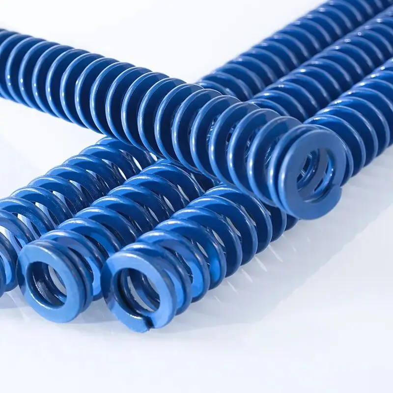 Creamily 1PCS Blue Light Load American Standard Mould Die Spring Spiral Stamping Compression Spring OD=6~60mm ID=3~35mm L=300mm