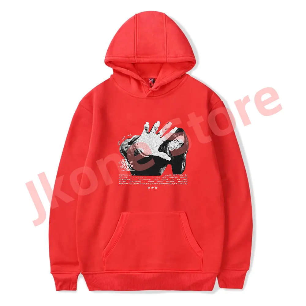 Nicki Nicole-sudaderas con capucha para hombre y mujer, suéter Unisex de manga larga con diseño de Su Alma Tour Merch, moda informal de invierno