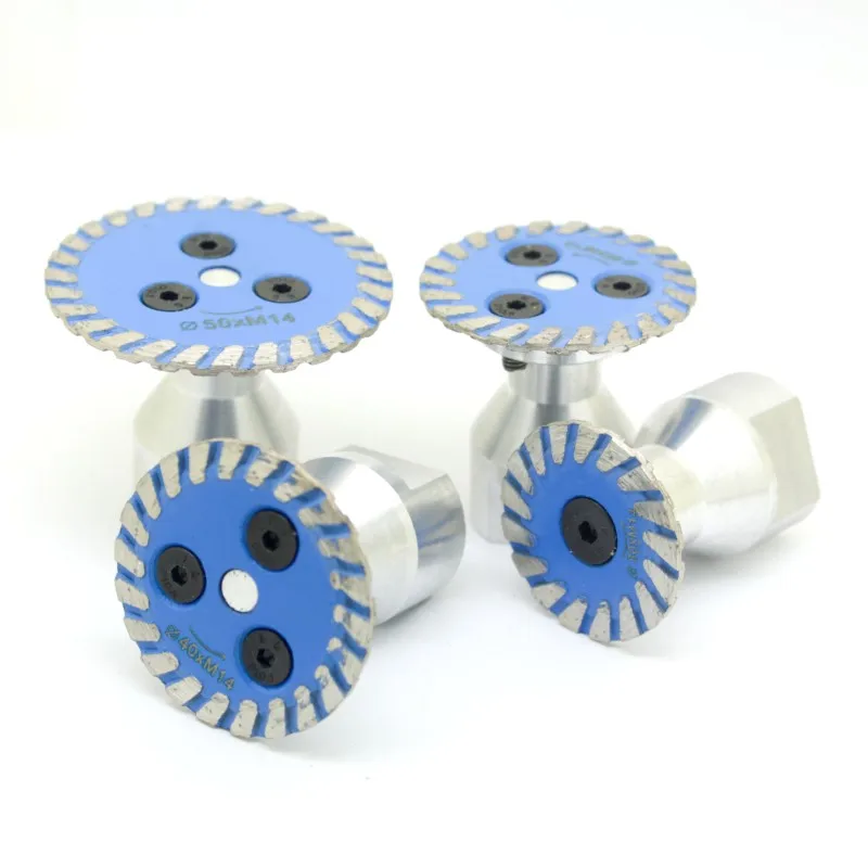 1 PC M14 Flange Diamond Cutting Disc 75mm 50mm 2 Inch Detachable Mini Carving Tool Blade for Granite Marble Tiles Stone Cutting