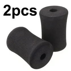 Rodillos de almohadillas de espuma para pies, repuesto para extensión de piernas, banco de pesas, gimnasio, máquinas de ejercicio, equipos de alta calidad, 2 uds.