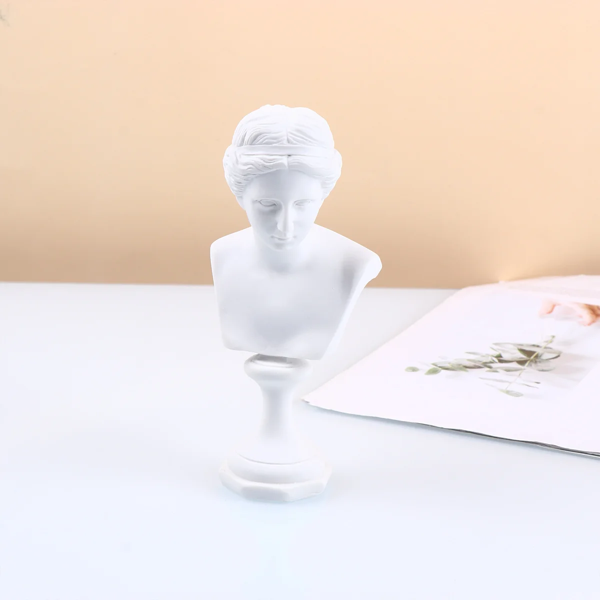 

Sculptures Home Decor Goddess Statue Bust Decorations Nordic Adornment Household Ornament Craft Resin Crafts