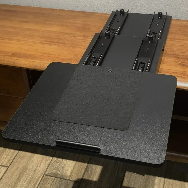 Meja Teleskopik Manual untuk Proyektor UST Laser TV, Slider Teleskopik dengan Panjang Stroke Hingga 80cm Maks, Penyesuaian Naik dan Turun Opsional