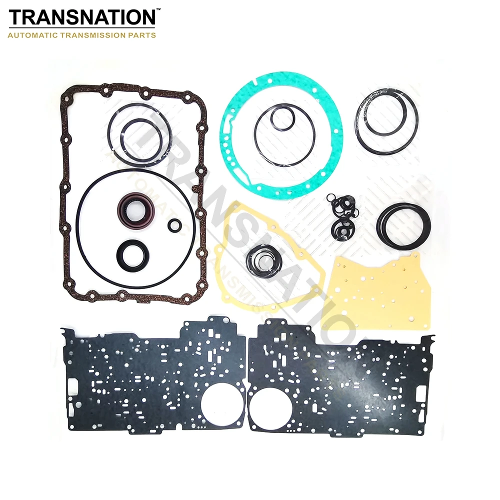 Transnation 5R55W Auto Transmission Rebuild Kit Overhaul Seals Gaskets Rings With Clutch Plate For FORD RWD 5-Speed B137800D