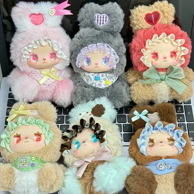 

LOVELY EMMA Sweet Treat Bunnies series of plush blind box trendy figurines, dolls, mysterious boxes, gifts, pendants