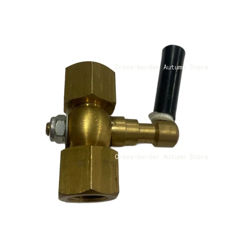 

Brass Pressure Gauge Plug Valve Compression Type Cock Valve for Boiler