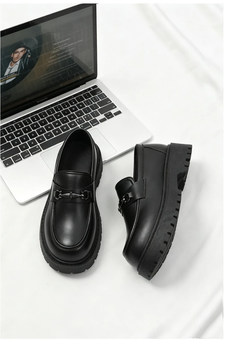 2026 Lederschuhe Casual Business-Schuhe für Herren Elegante Herrenschuhe Mokassins Designer-Slipper – Detail 7