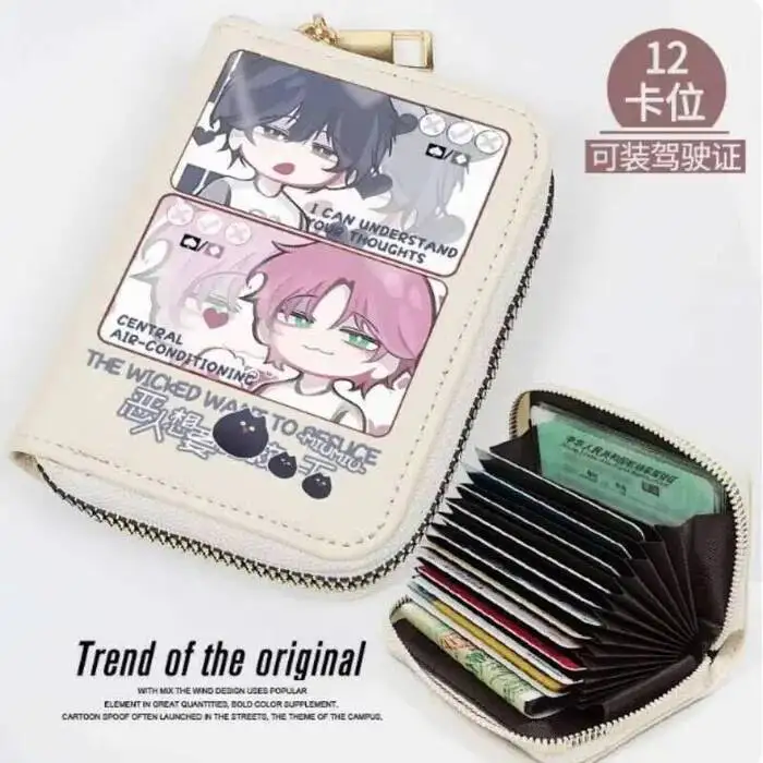 

The Wicked Want To Rescue Fashion Wallet PU Purse Card Coin Zipper Cash Holder Bag Cosplay Gift B2073 Anime