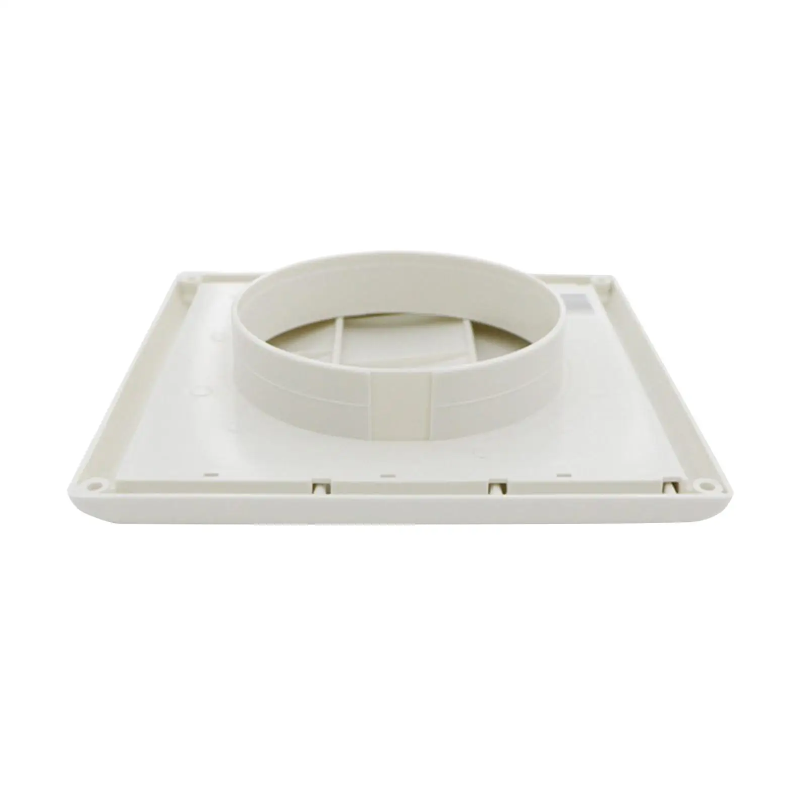 PP Air Vent Cover Square Ventilation Outlet Easy Install Louver Hood for Indoor Commercial Exhaust Vents