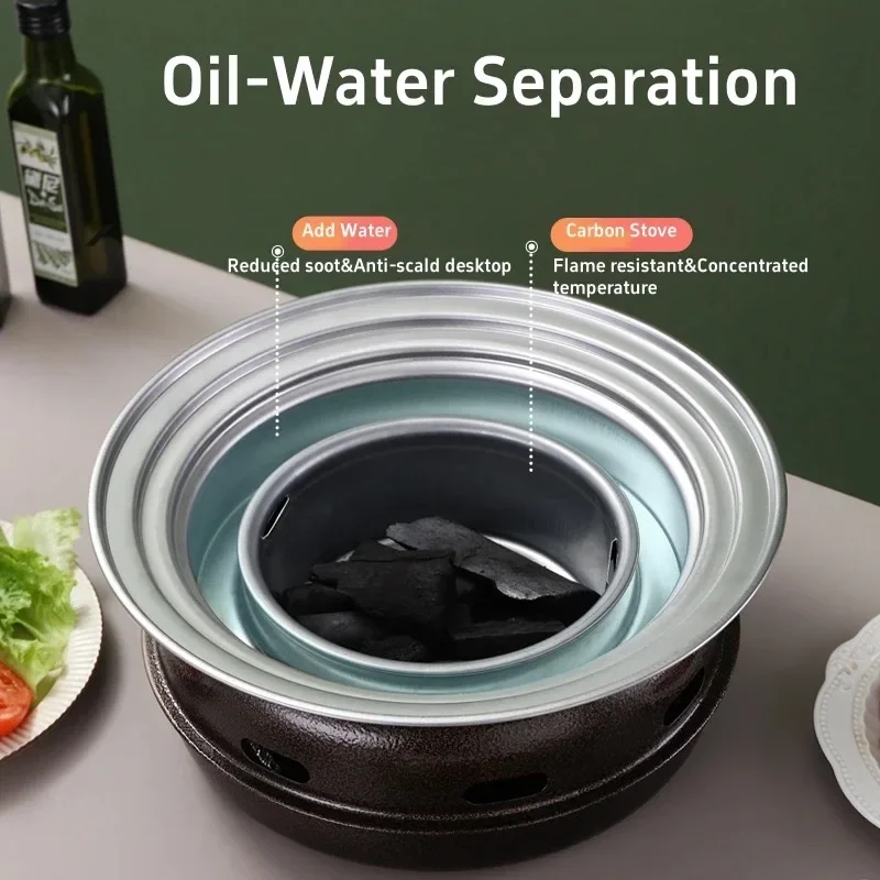 Гриль для барбекю, домашний барбекю, уличный кемпинг, угольная печь для барбекю, грили, сетка, портативный бездымный гриль для барбекю, сковорода