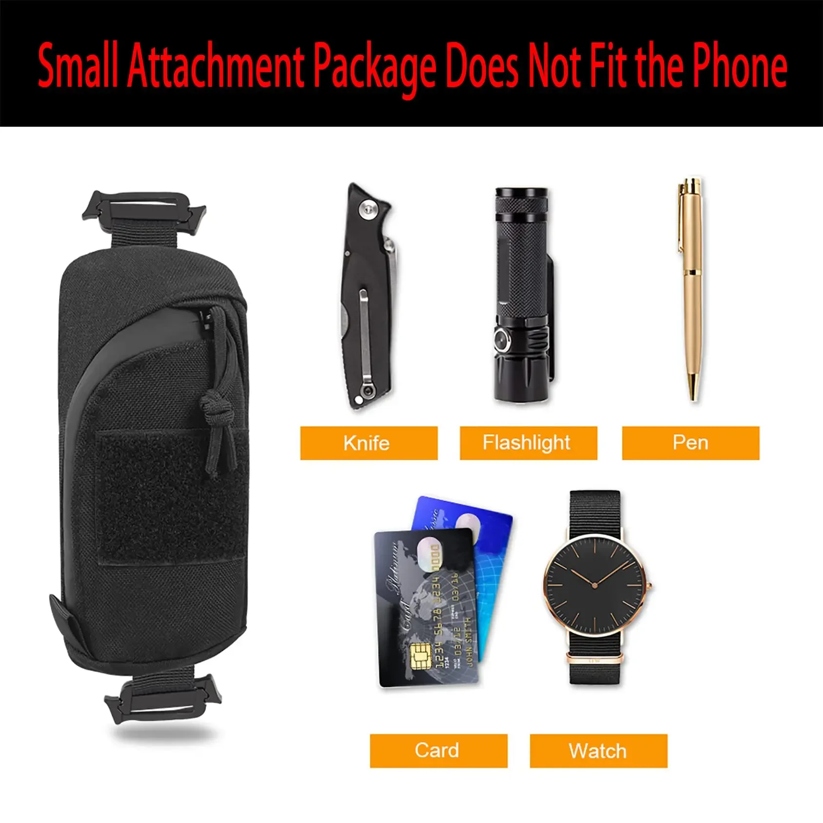Hunting Backpack Strap Pouch Molle Accessory Pocket Multifunctional EDC Tool Bags for Belt Outdoor Sport Climbing Cycling Hiking