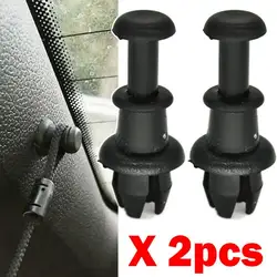 2pc Car Trunk Lanyard Fixing Clip Parcel Shelf String Clips 1M6867574A for VW Golf MK5 MK6 5 6 Auto Knob Holder Pivot Hanger Peg