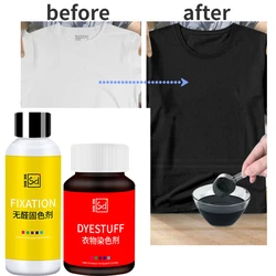 Dyeing Agent Clothes Dye Fixing Agent Does Not Fade Old Clothing Refurbishment Colour Loss Repair Restoration Agent
