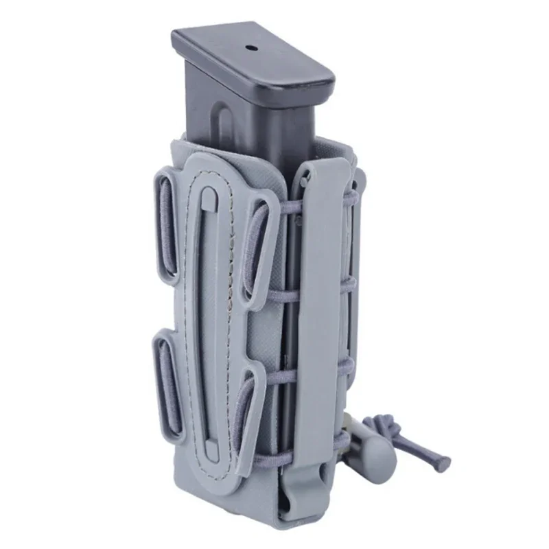 Portacartuchos MOLLE 9mm – Bolsa táctica para cinturón de caza - imagen 3