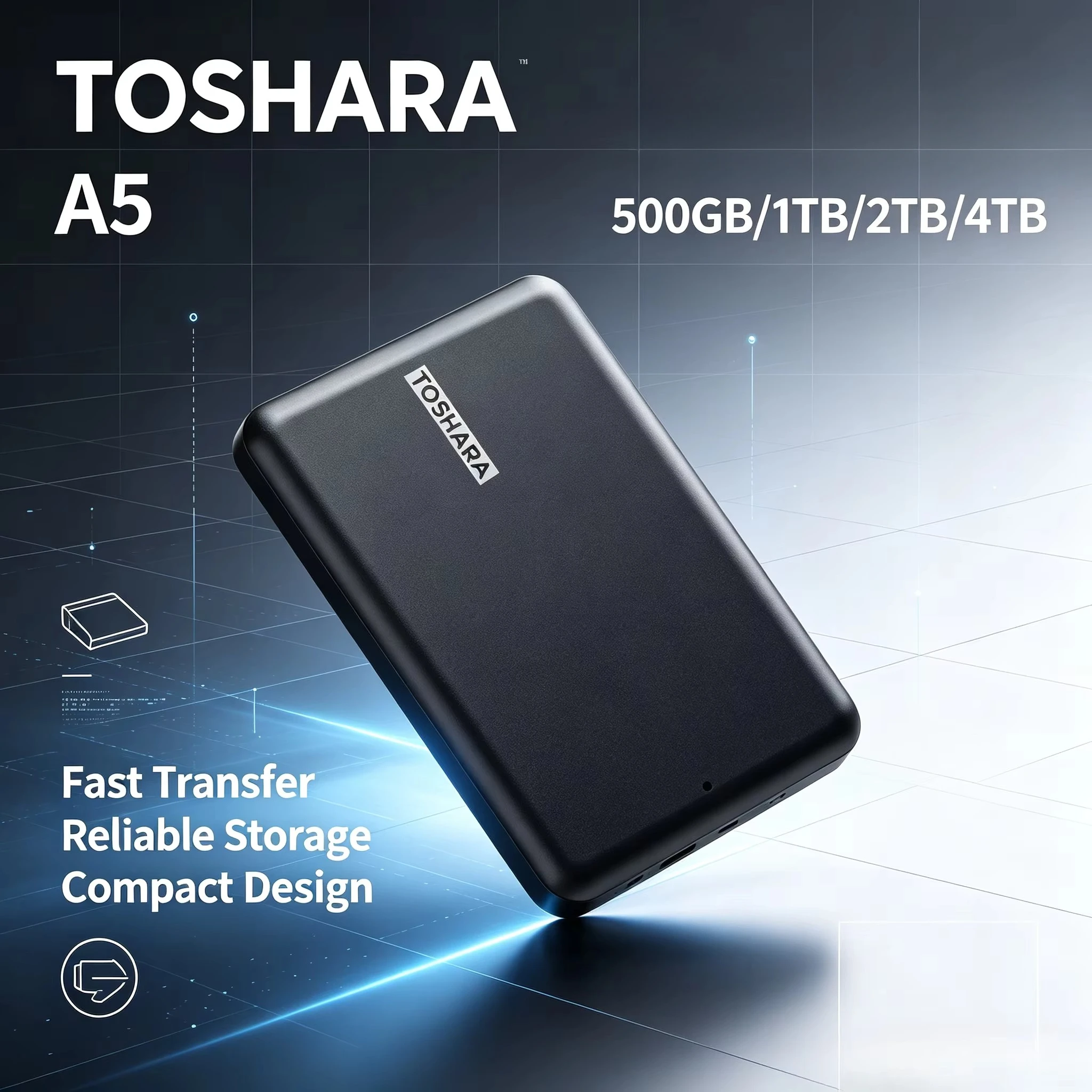 4tb、2tb、1tb、500gbのtoshara-a5ポータブルssd。暗号化バックアップ機能を搭載。デスクトップpc、ノートpc、macに対応。ゲーム用ストレージとして最適。