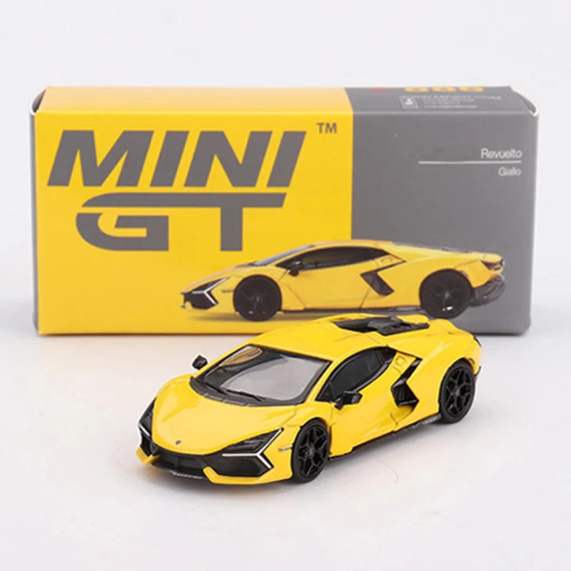 MINIGT 1:64 Reveulto aleación simulación coche modelo colección estática decorado regalos de vacaciones Juguetes